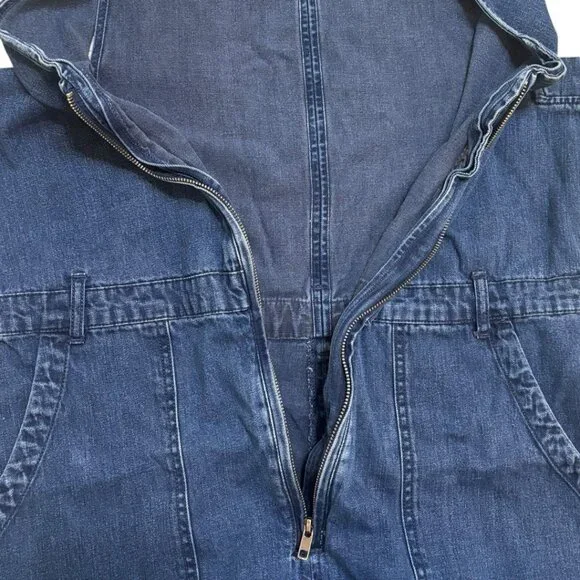 Rachel Comey x Target 100% Cotton Denim Straight Leg Jumpsuit - Picture 12 of 14